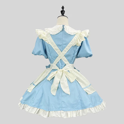Kawaii Two-Tone Lolita Maid Cosplay Women's Dress Collection