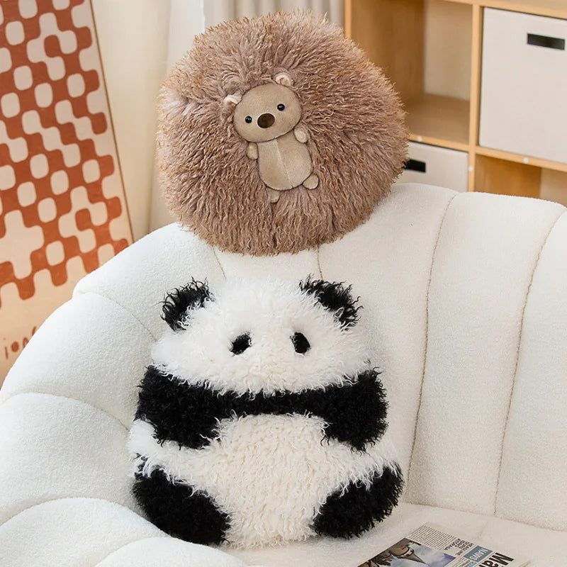Puffle Pals Hedgehog Panda Plush Collection