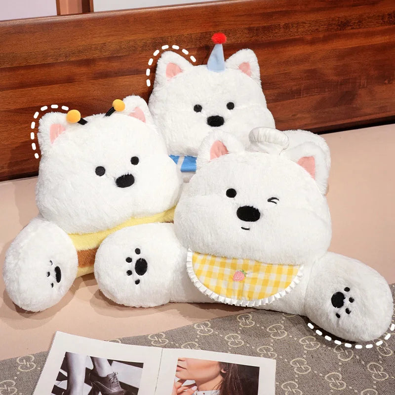 West Highland White Terrier Dog Resting Cushion Pillow Seat