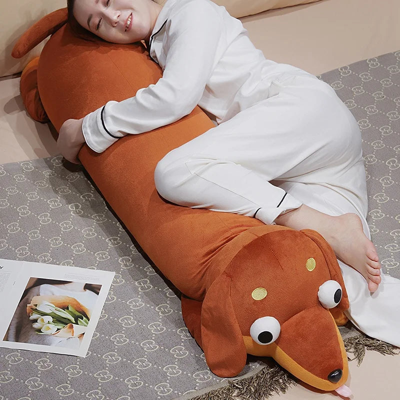 Long Snuggly Sausage Dog Plushies