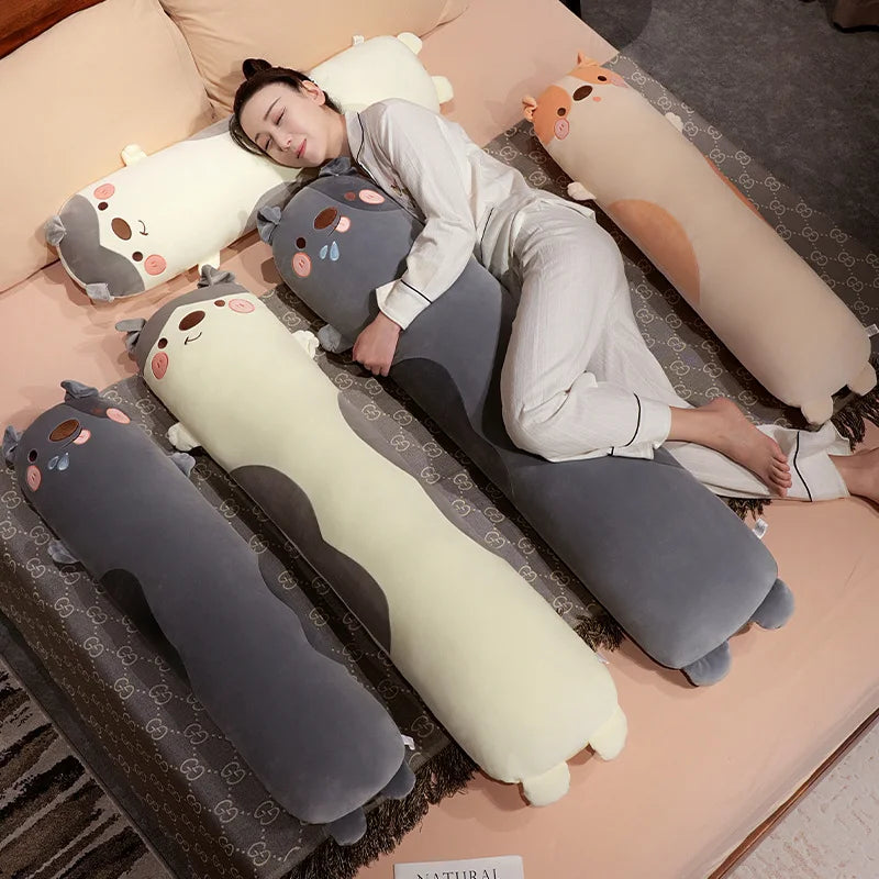 Long Kawaii Snuggly Dog Plushies