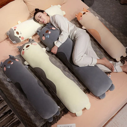 Long Kawaii Snuggly Dog Plushies