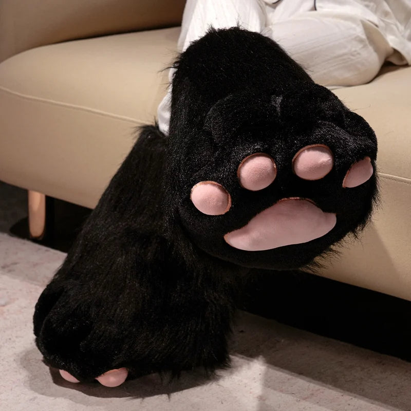 Kawaii Fluffy Cat Paws and Slippers
