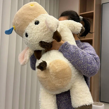 Soft Snotty Huggable Cow Plush