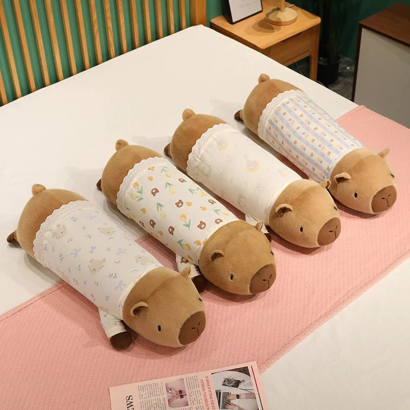 Sleepy Capybara Pyjamas Long Snuggle Buddy