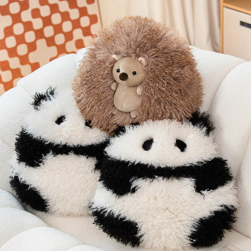 Puffle Pals Hedgehog Panda Plush Collection