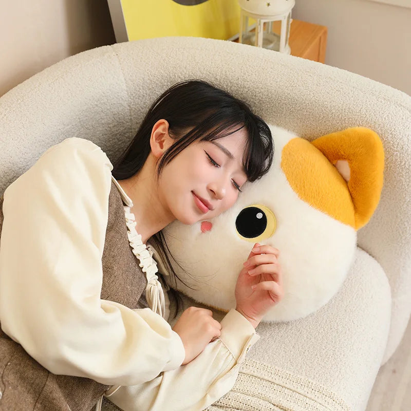 Kawaii Fluffy Cat Plush Pillows