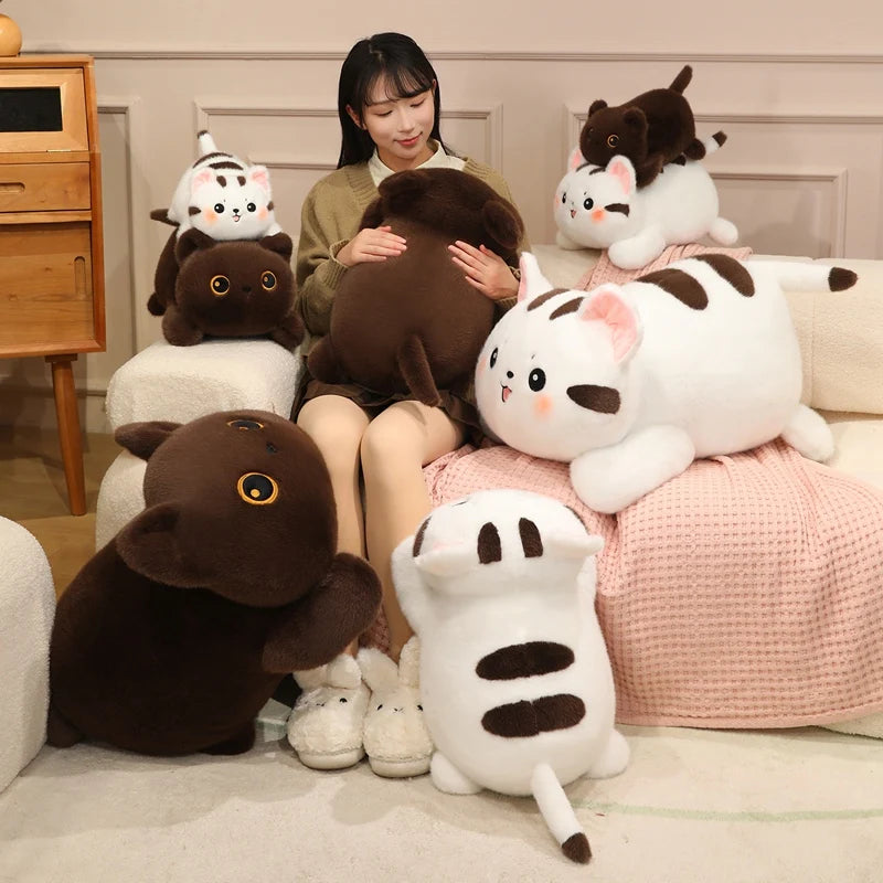 Kawaii Pudding Paws Cat Plushies