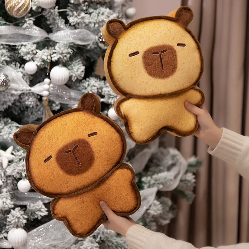 Capybara Bread Cookie Toasted Plushies