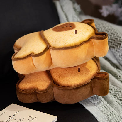 Capybara Bread Cookie Toasted Plushies