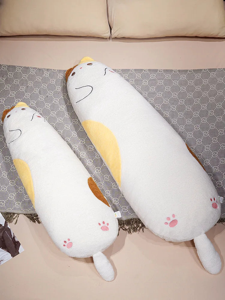 Fat Cat Body Pillow Plush