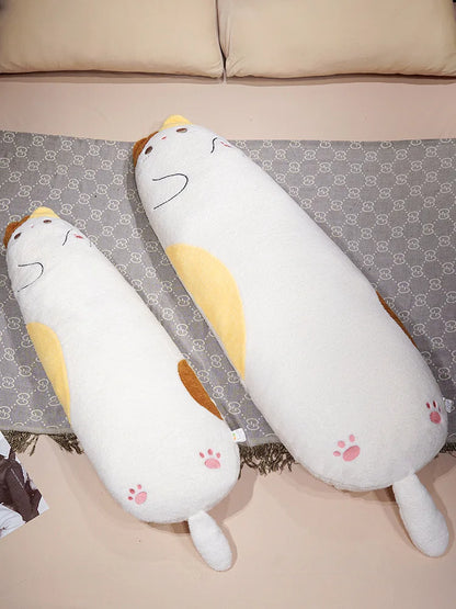 Fat Cat Body Pillow Plush