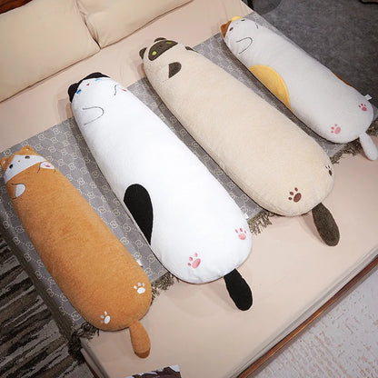 Fat Cat Body Pillow Plush
