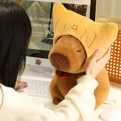 Toasted Croissant Capybara Plushies