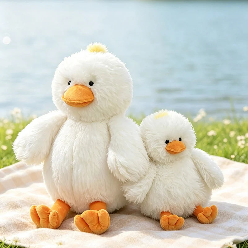 Chubby Fluffy Duckling Plush