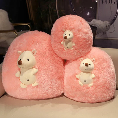 Ball of Fluff Hedgehog Plush
