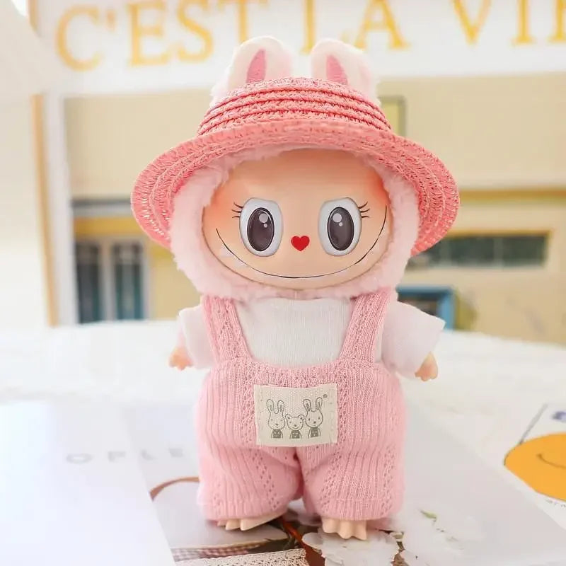 Handmade Pastel Day-Out Labubu Doll Outfit Collection