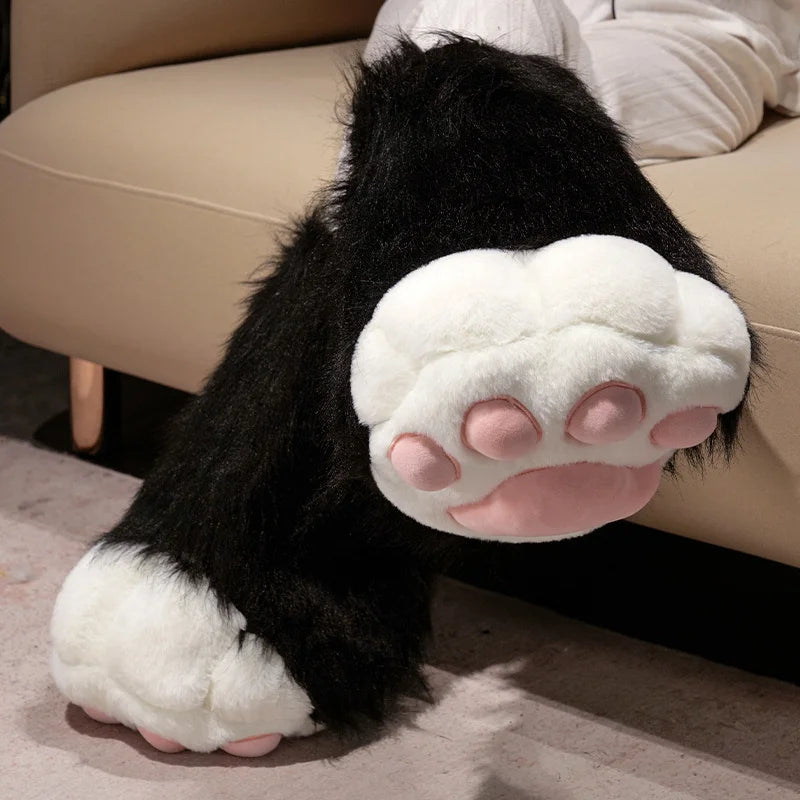 Kawaii Fluffy Cat Paws and Slippers