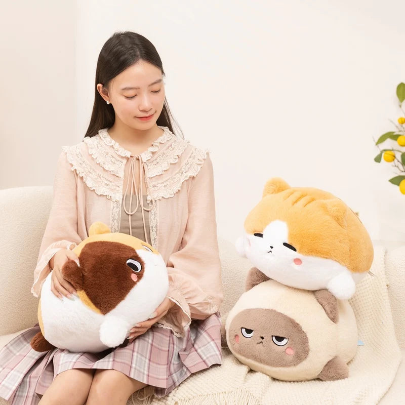 Chubby Mood Kitty Fishtail Plush