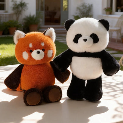 Kawaii Running Sheep Red Panda Panda Plushies