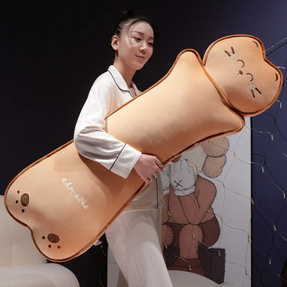 Long Kawaii Cat Bear Bread Plushies