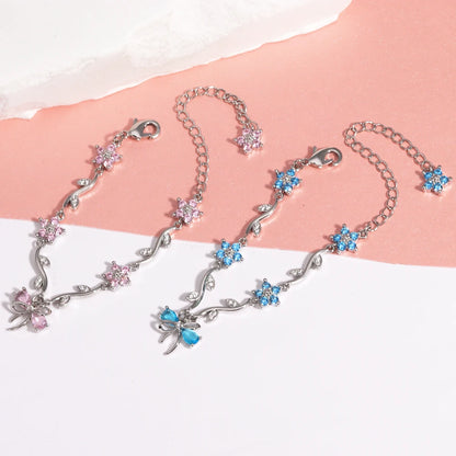 Sweetheart Bowknot Floral Bracelet
