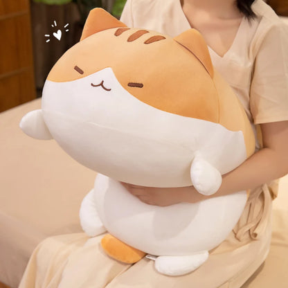Happy Mochi Cat Plush