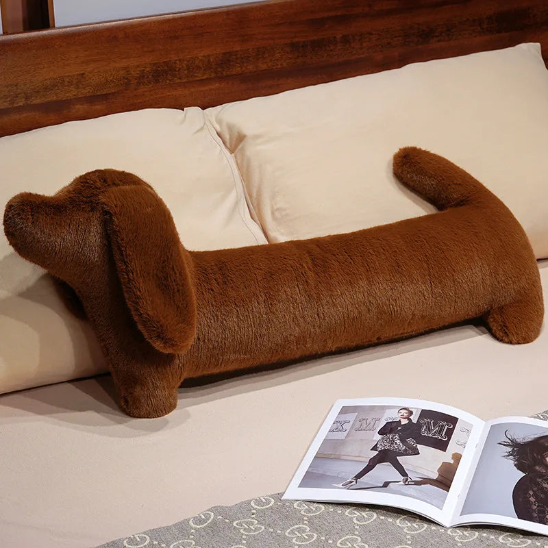 Long Snuggle Dachshund Sausage Dog Plushie