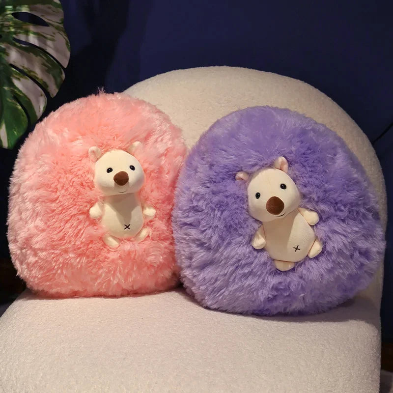 Ball of Fluff Hedgehog Plush