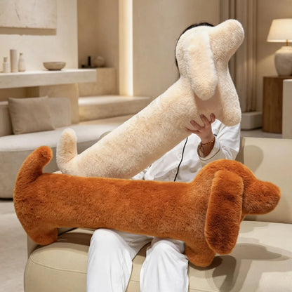 Long Snuggle Dachshund Sausage Dog Plushie