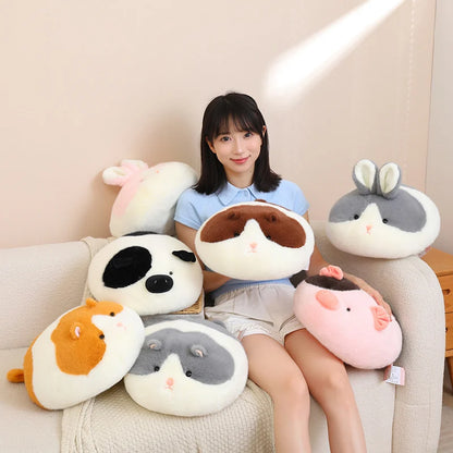 Fluffy Mochi Puff Animal Plush Collection