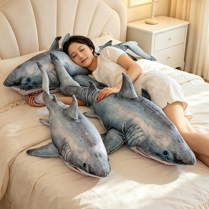 Big Bruce the Great White Shark Plush