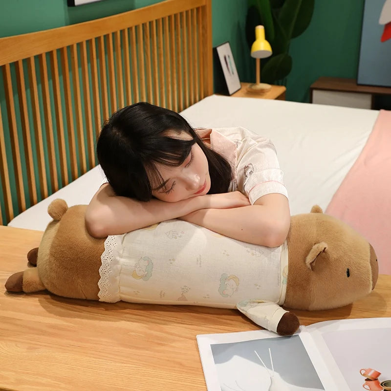 Sleepy Capybara Pyjamas Long Snuggle Buddy