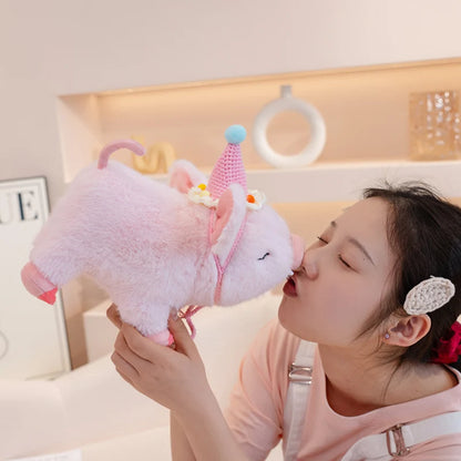Kawaii Fluffy Wild Boar Plushie