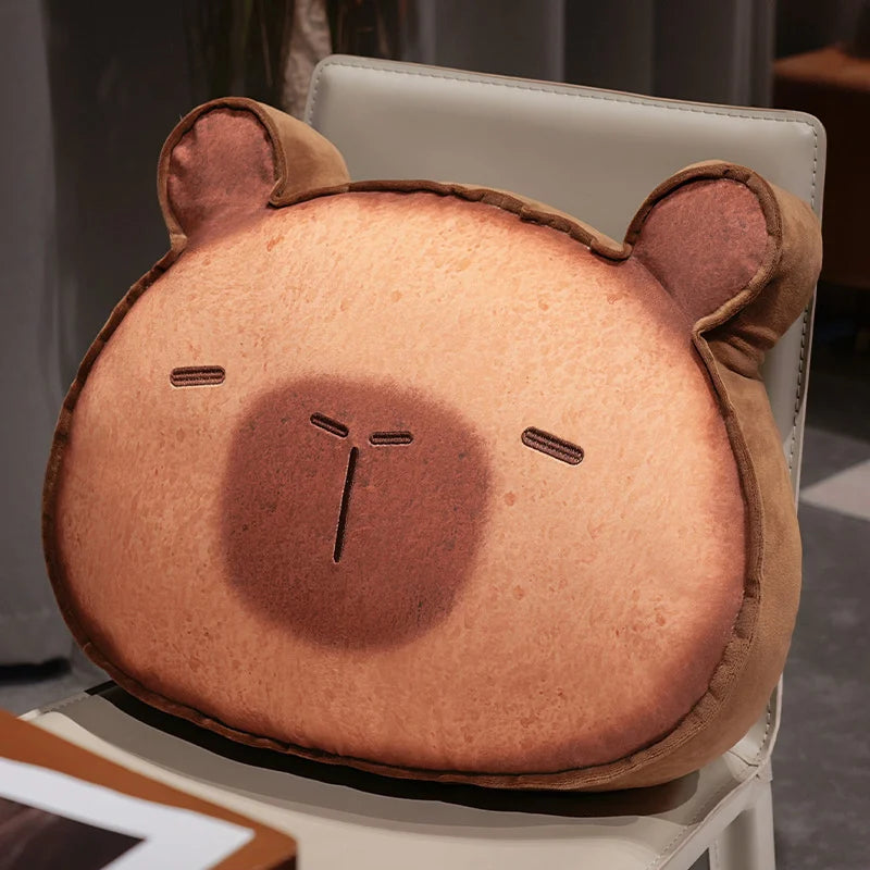 Capybara & Cat Toastie Bread Cookie Plushies