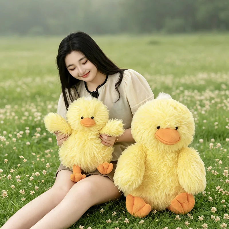 Chubby Fluffy Duckling Plush