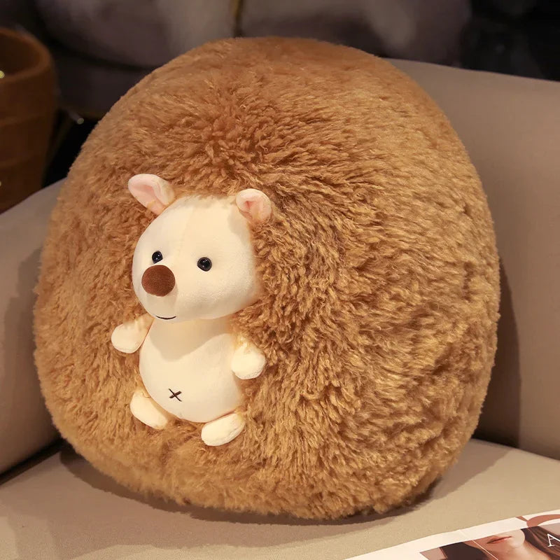 Ball of Fluff Hedgehog Plush