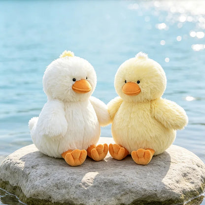 Chubby Fluffy Duckling Plush