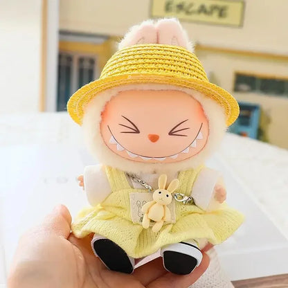 Handmade Pastel Day-Out Labubu Doll Outfit Collection