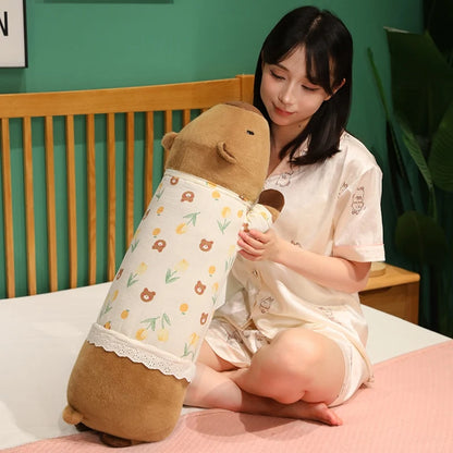 Sleepy Capybara Pyjamas Long Snuggle Buddy