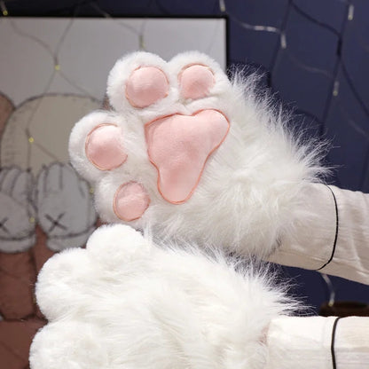 Kawaii Fluffy Cat Paws and Slippers