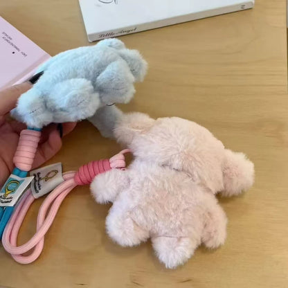 Fluffy Elephant Plush Airpods Case