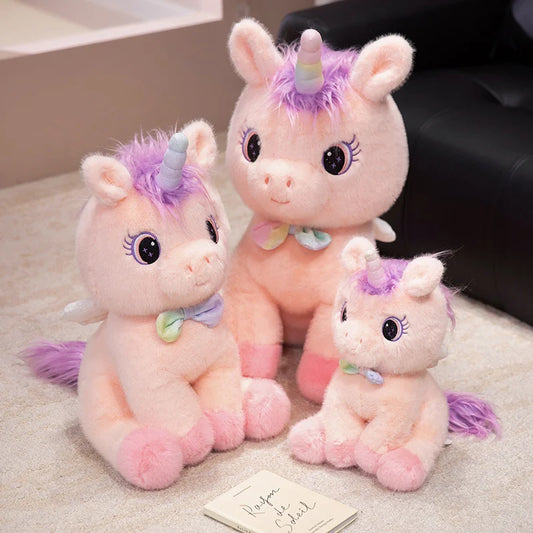 Gentle Rainbow Unicorn Plush