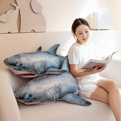 Big Bruce the Great White Shark Plush