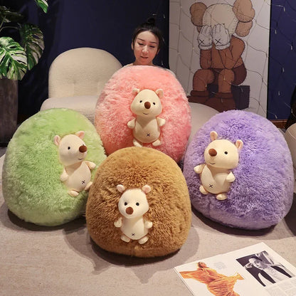 Ball of Fluff Hedgehog Plush