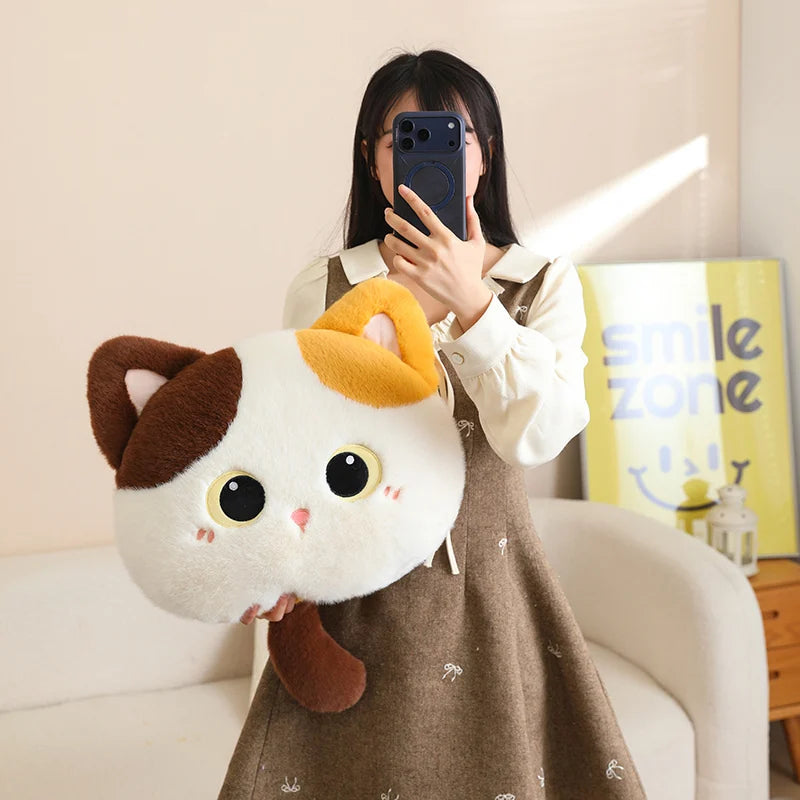 Kawaii Fluffy Cat Plush Pillows