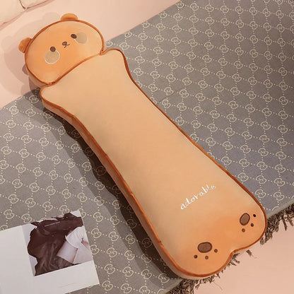 Long Kawaii Cat Bear Bread Plushies