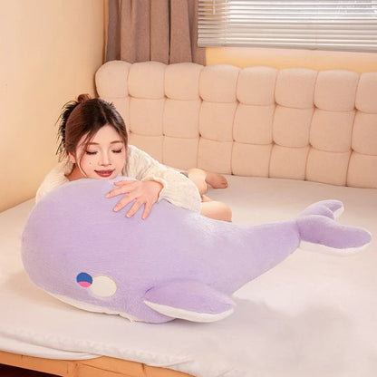 Pastel Purple Whale Plush
