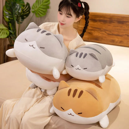 Happy Mochi Cat Plush