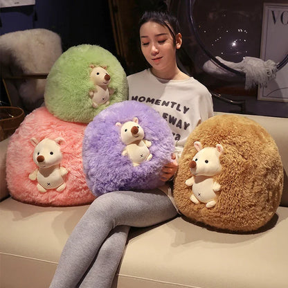 Ball of Fluff Hedgehog Plush